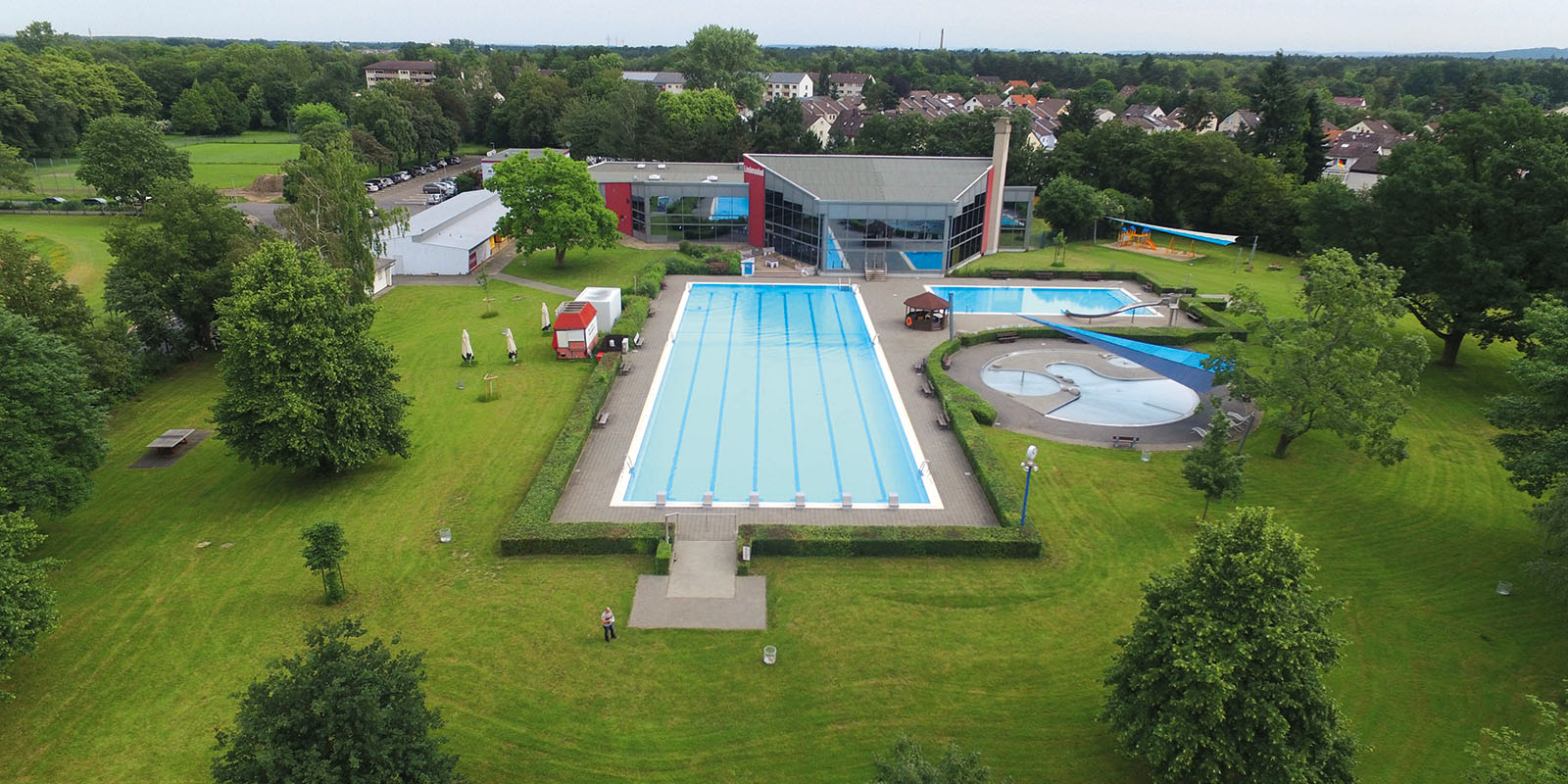 Lindenau-bad Freibad-von-oben